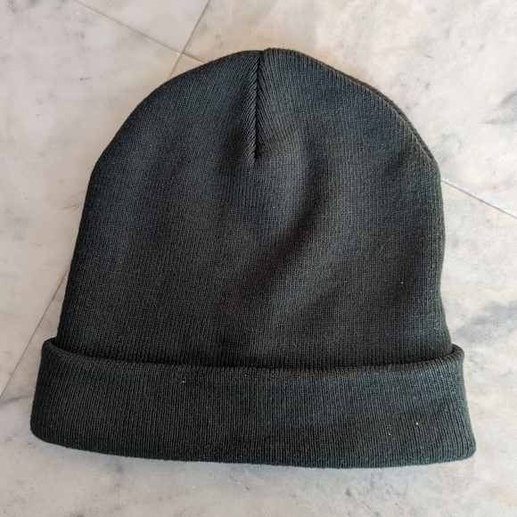 B&H Retro Unisex Beanie Hat / Dark Green - Picture 2 of 2